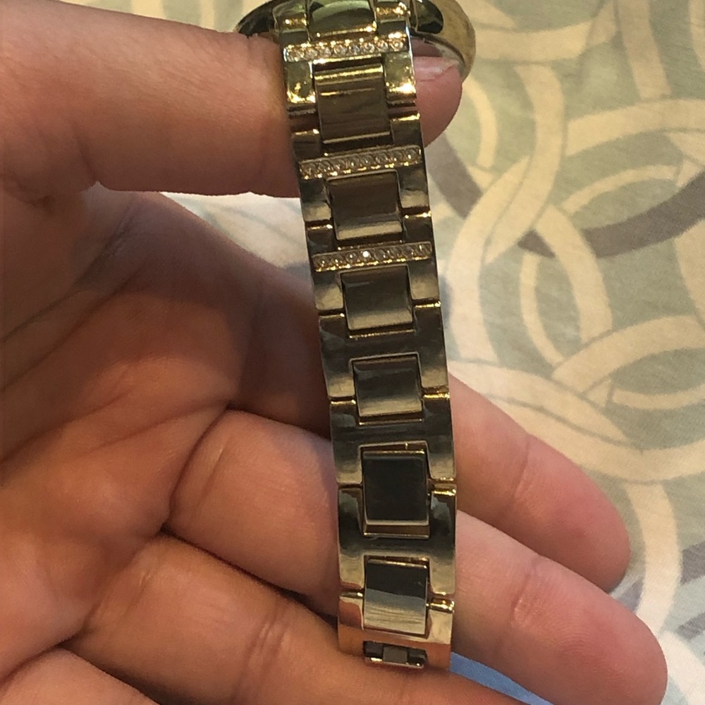 Fossil watch gold with all links - Picture 6 of 7